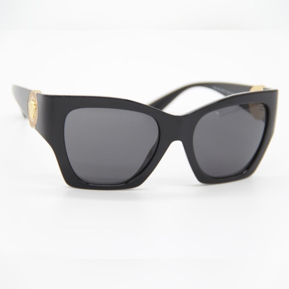 NEW VERSACE VE4452 GB1/87 BLACK WOMEN SQUARE SUNGLASSES VERSACE MOD 4452 - Picture 5 of 12